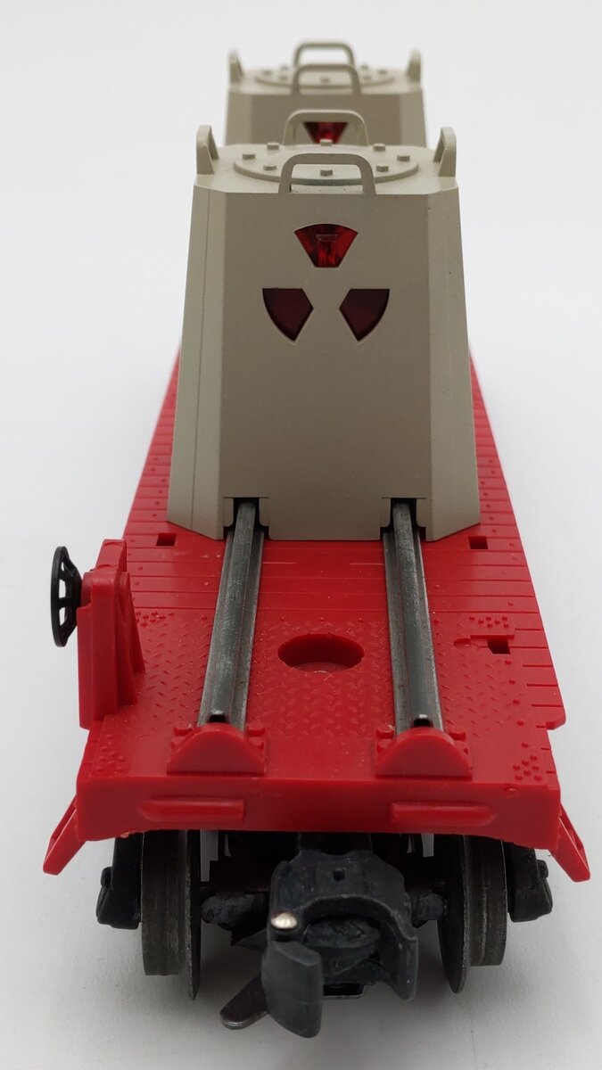 Lionel 6805 Vintage O Radioactive Atomic Disposal Flatcar VG