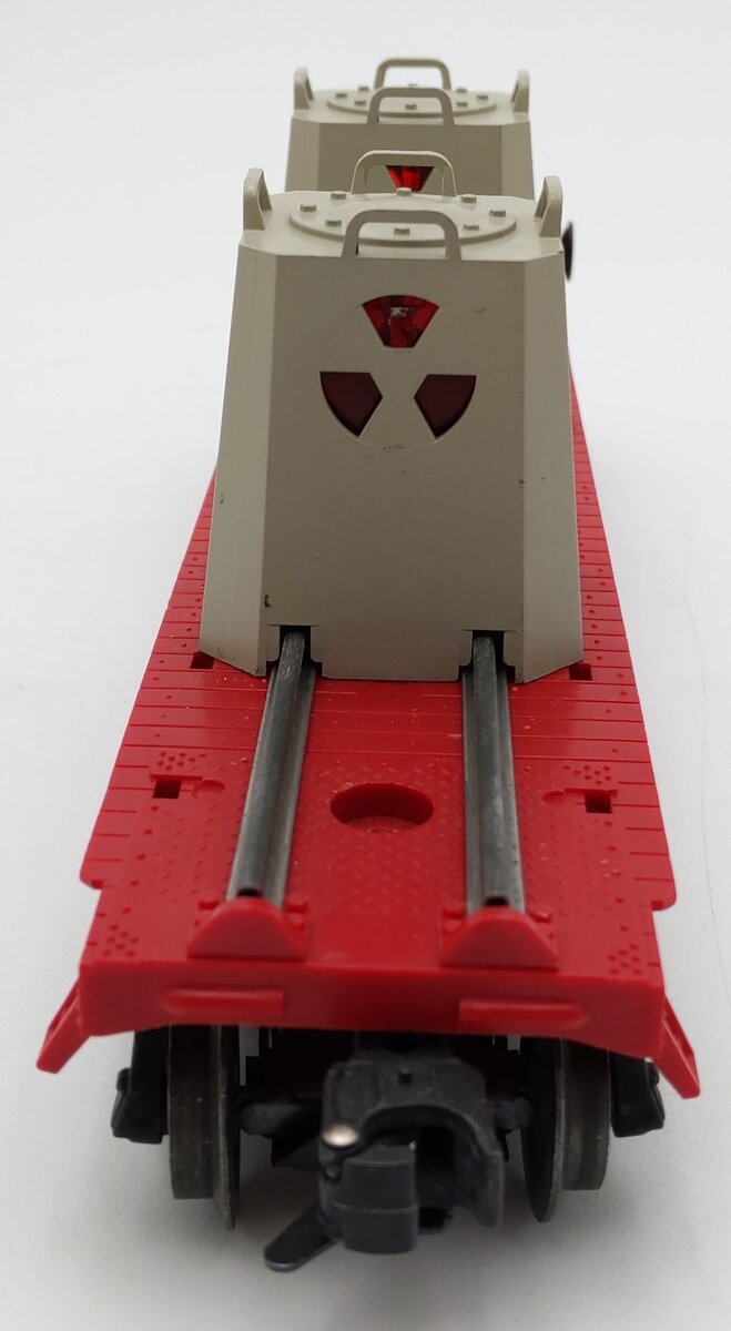 Lionel 6805 Vintage O Radioactive Atomic Disposal Flatcar VG