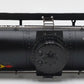 Lionel 2855 Vintage O Gauge Postwar Sunoco Black Semi-Scale Tank Car VG