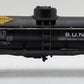 Lionel 2855 Vintage O Gauge Postwar Sunoco Black Semi-Scale Tank Car VG