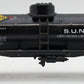 Lionel 2855 Vintage O Gauge Postwar Sunoco Black Semi-Scale Tank Car VG