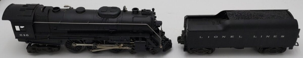 Lionel 646 Vintage O 4-6-4 Diecast Steam Locomotive & 2046W Whistle Tender