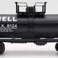 MTH 30-8101 O Gauge Shell Diecast Single Dome Tank Car #8124 EX