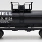 MTH 30-8101 O Gauge Shell Diecast Single Dome Tank Car #8124 EX