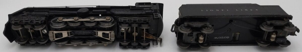 Lionel 2020 Vintage O 6-8-6 Steam Turbine Locomotive w/ 6020W Tender-Repainted VG