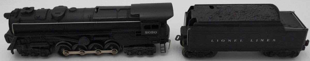 Lionel 2020 Vintage O 6-8-6 Steam Turbine Locomotive w/ 6020W Tender-Repainted VG