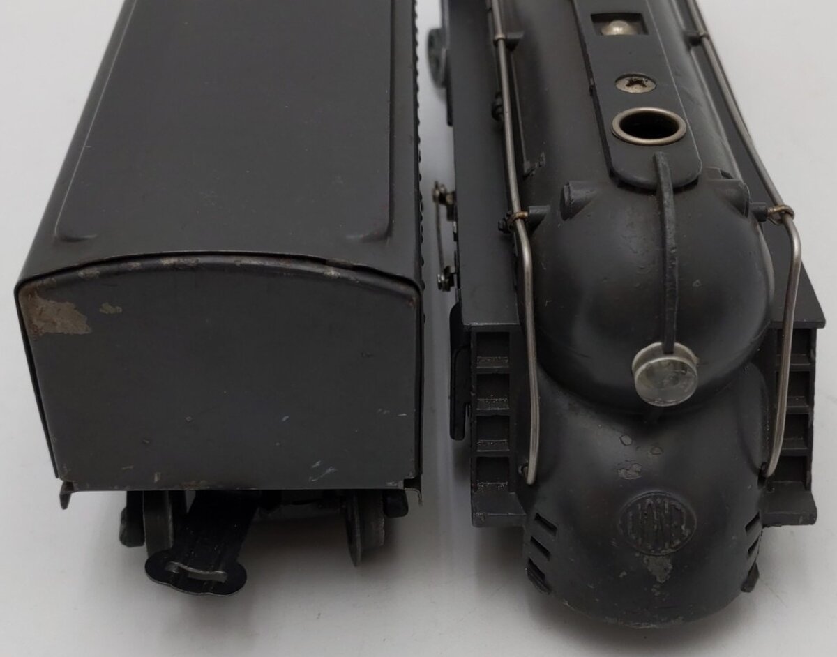 Lionel 221 O New York Central 2-6-4 Steam Loco & Tender w/ Aluminum Wheels -Rare VG