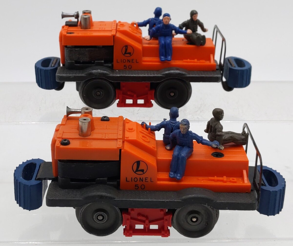 Lionel 50 O Gauge Vintage Motorized Gang Cars [2] VG