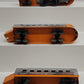 Lionel Vintage O 1700E, 1701 and 1702 Orange Junior Streamline Set VG