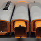 Lionel Vintage O 1700E, 1701 and 1702 Orange Junior Streamline Set VG