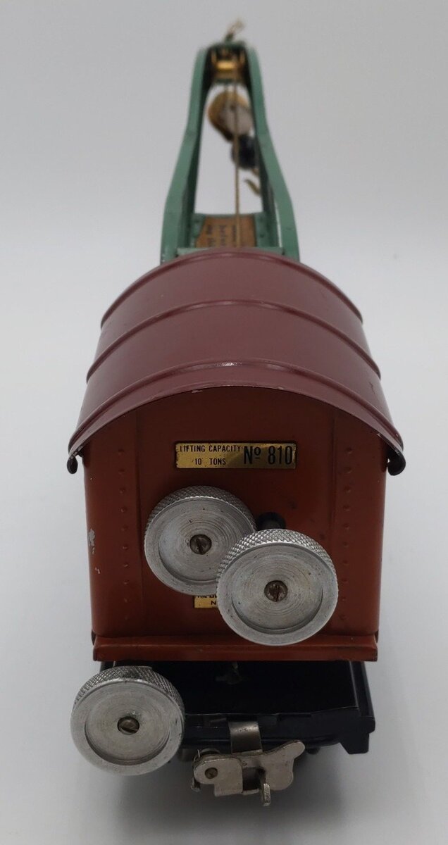 Lionel 810 Vintage O Operating Tinplate Crane VG