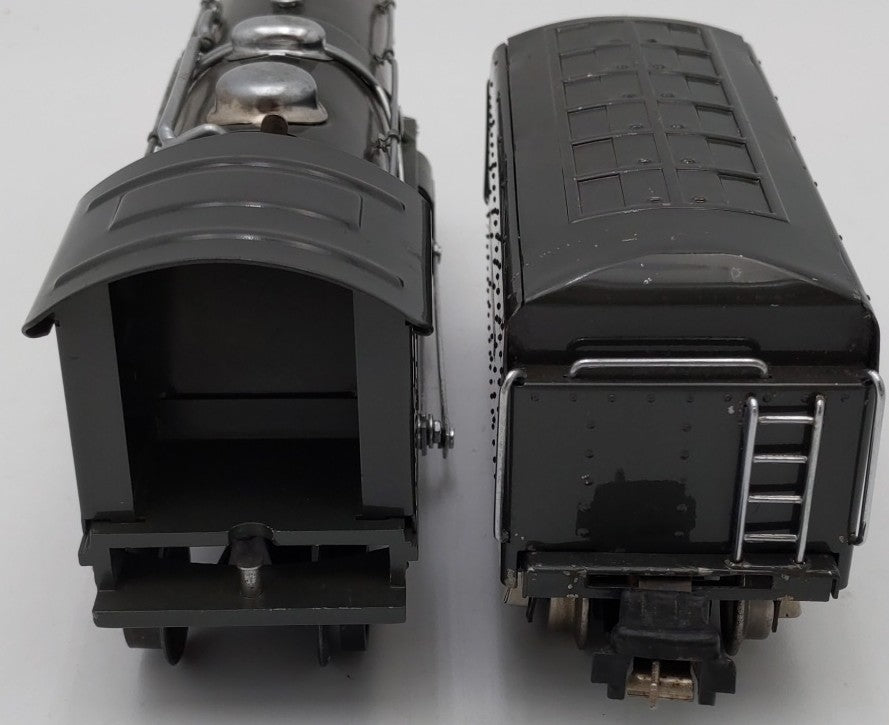 Lionel 249E Vintage O Prewar Gunmetal Tinplate 2-4-2 Steam Locomotive