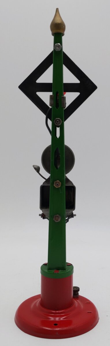 American Flyer 2216 Vintage O Prewar Railroad Crossing Danger Signal