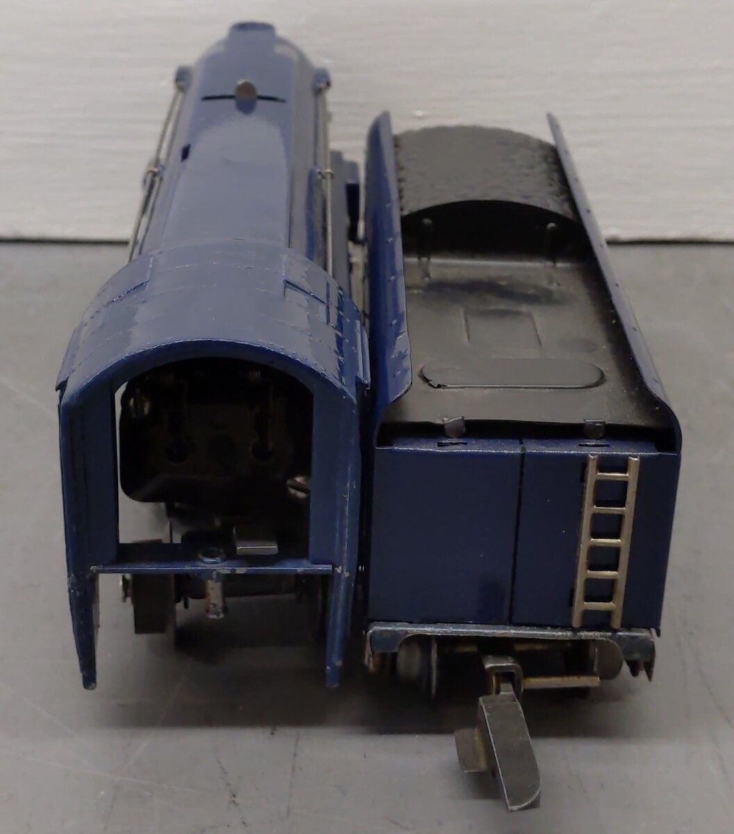 American Flyer 556 Vintage O Gauge Royal Blue 4-6-2 Steam Locomotive & Tender VG