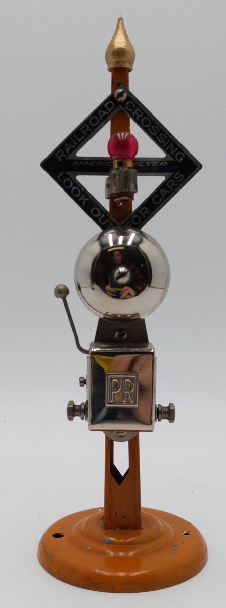 American Flyer 2016 Vintage O Ringing Danger Signal VG