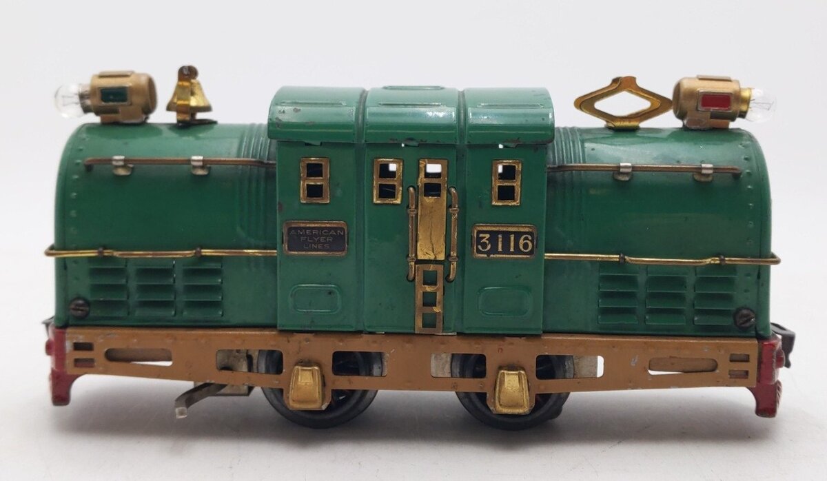 American Flyer 3116 Vintage O Prewar Potomac Electric Locomotive VG