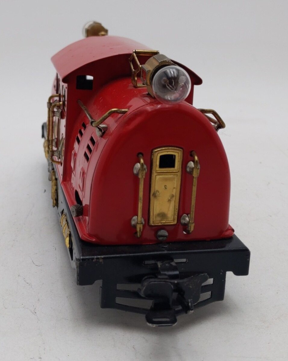 Lionel 254 Vintage O Prewar Red Electric Locomotive VG