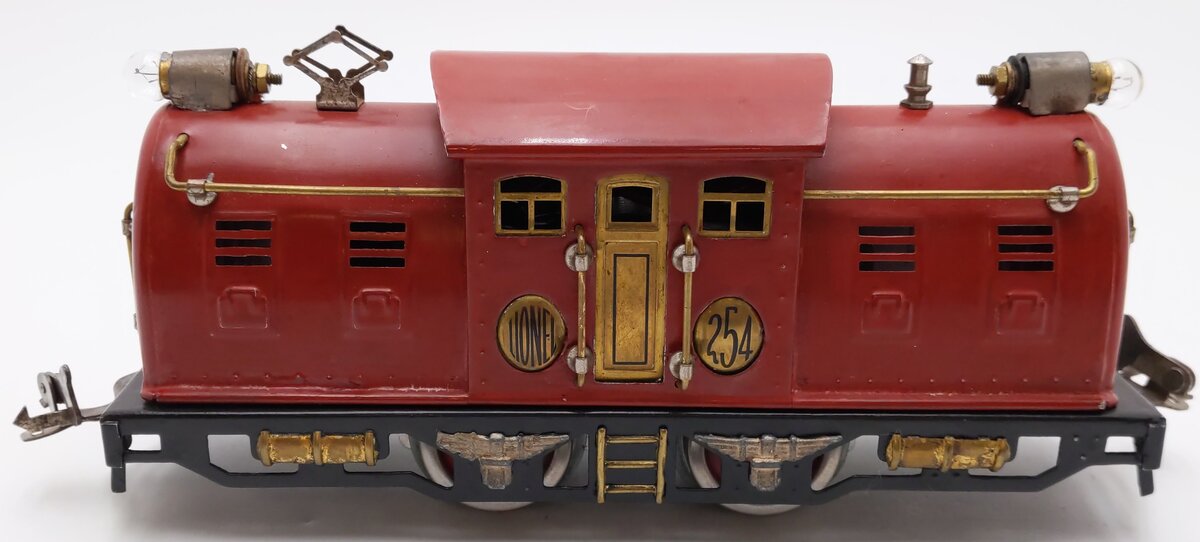 Lionel 254 Vintage O Prewar Red Electric Locomotive