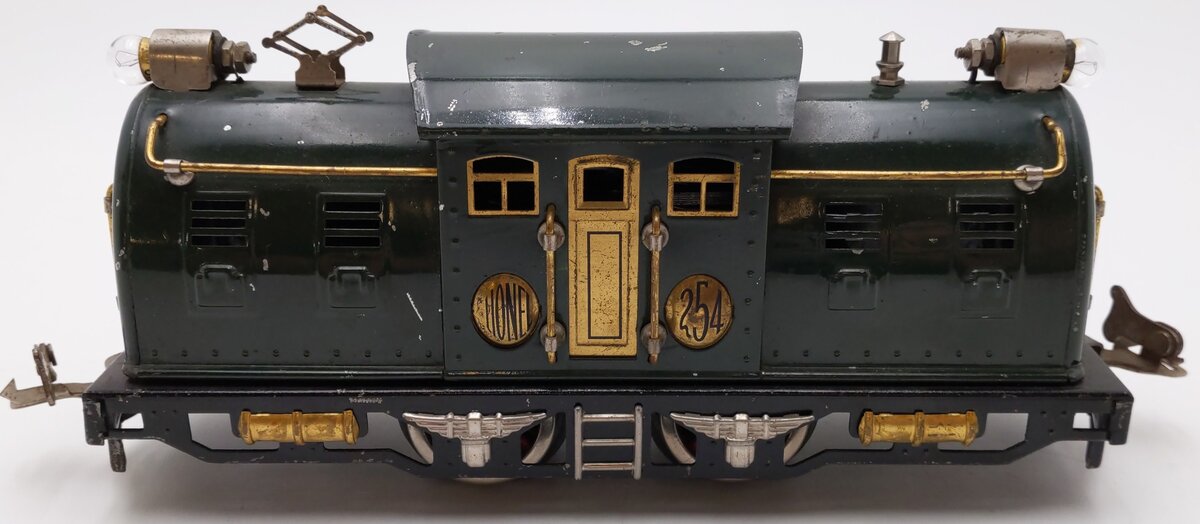 Lionel 254 Vintage O Prewar Dark Green Electric Locomotive