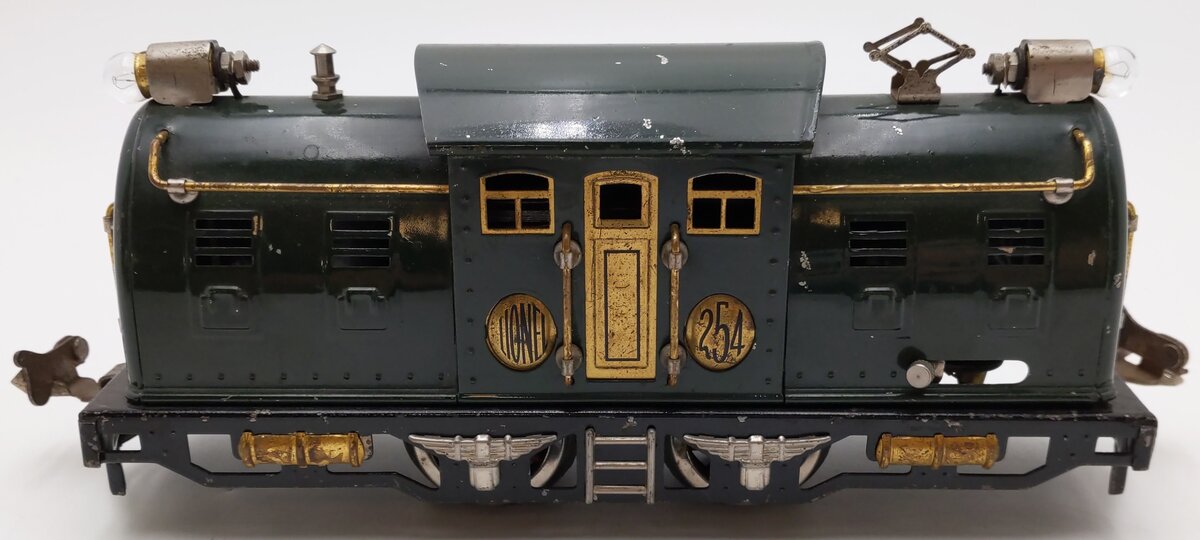 Lionel 254 Vintage O Prewar Dark Green Electric Locomotive