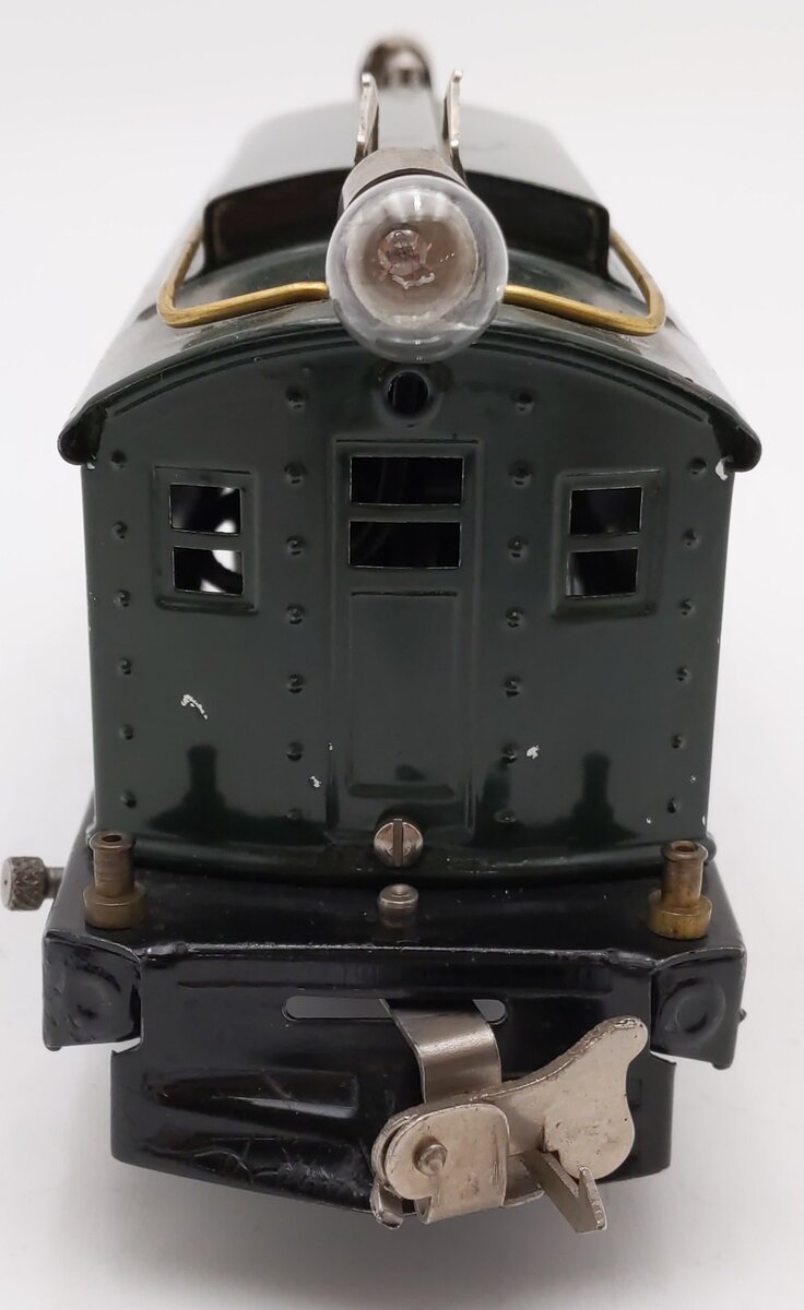 Lionel 253 Vintage O Prewar Green Tinplate Electric Locomotive VG