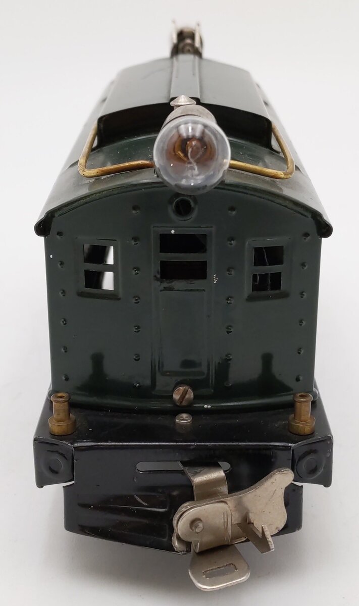 Lionel 253 Vintage O Prewar Green Tinplate Electric Locomotive VG