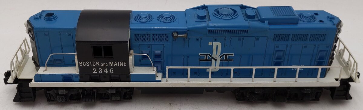 Lionel 2346 Vintage O Gauge Boston & Maine GP-9 Diesel Locomotive #2346 3-Rail VG