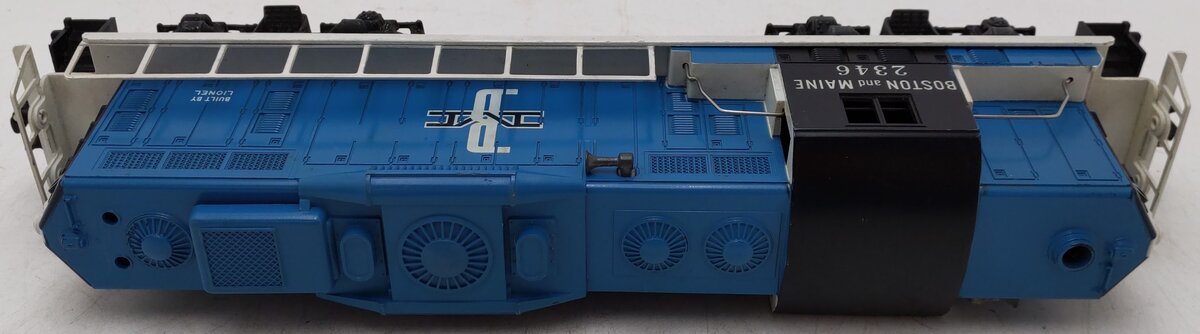 Lionel 2346 Vintage O Gauge Boston & Maine GP-9 Diesel Locomotive #2346 3-Rail VG
