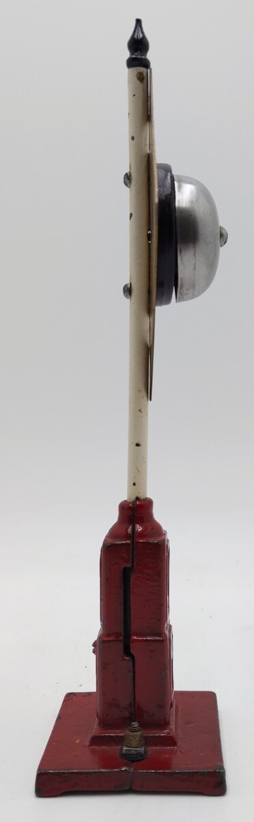 Ives 332 Vintage Standard Gauge Prewar Automatic Bell Signal VG