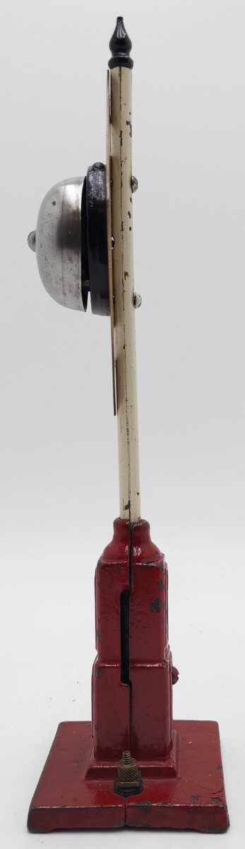 Ives 332 Vintage Standard Gauge Prewar Automatic Bell Signal VG