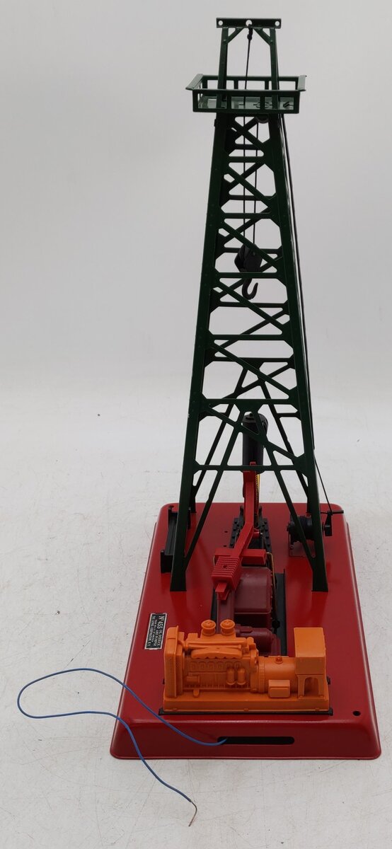 Lionel 455 Vintage O Operating Oil Derrick and Pumper VG