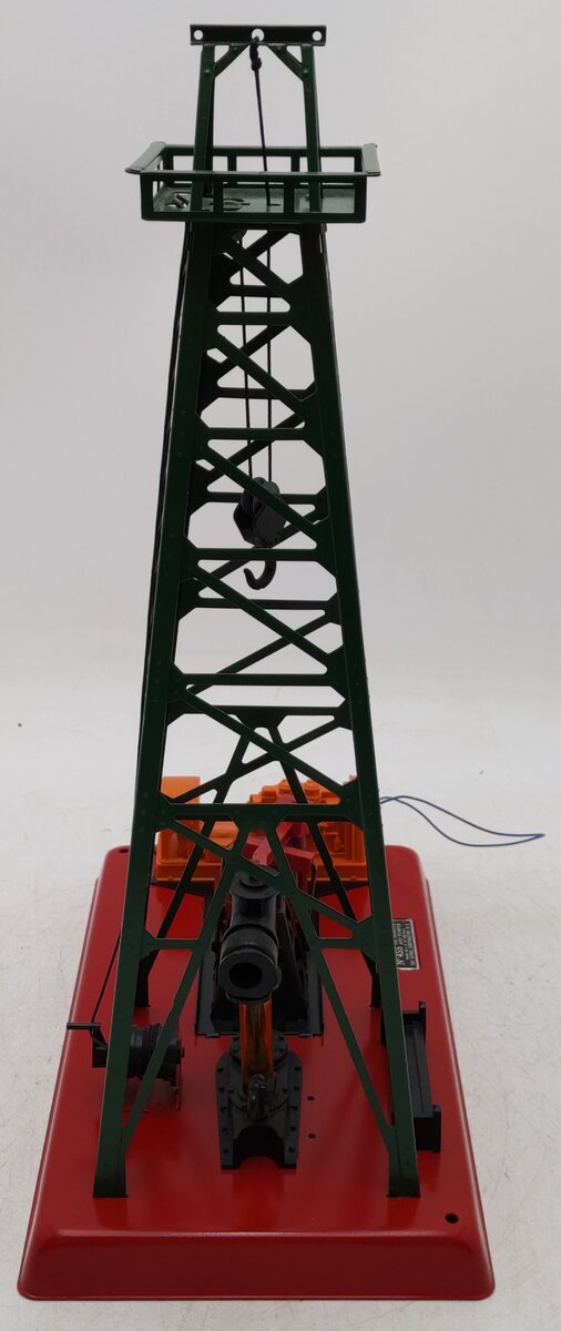 Lionel 455 Vintage O Operating Oil Derrick and Pumper VG