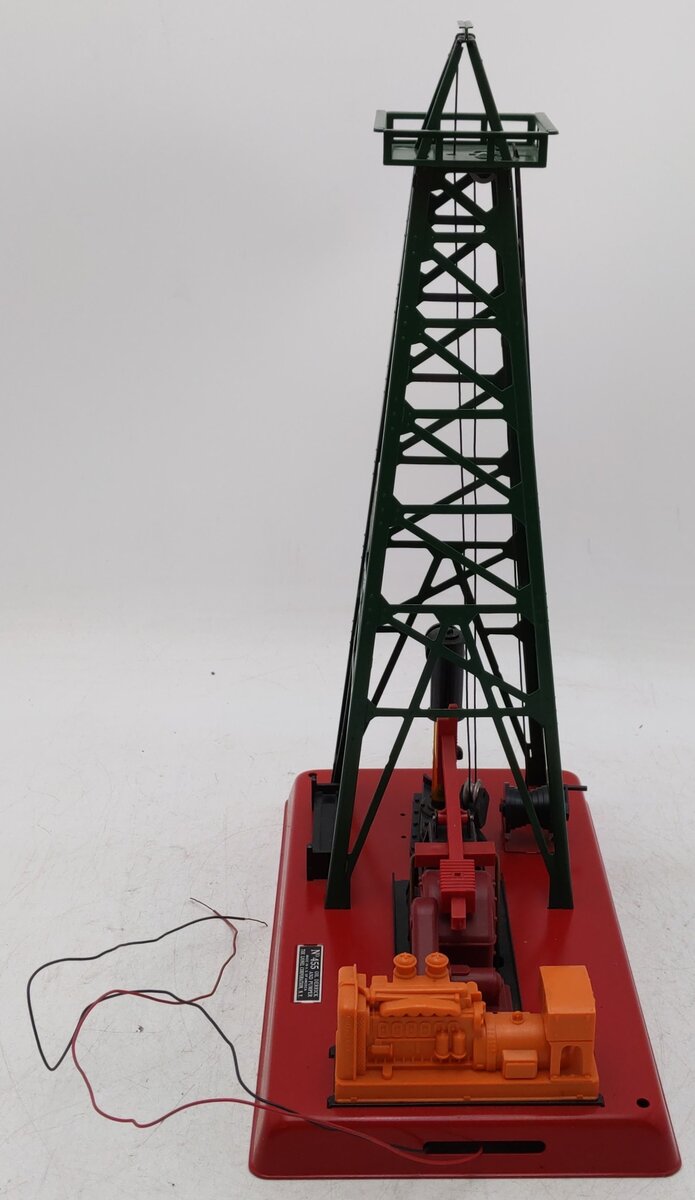 Lionel 455 Vintage O Operating Oil Derrick and Pumper VG