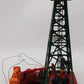 Lionel 455 Vintage O Operating Oil Derrick and Pumper VG