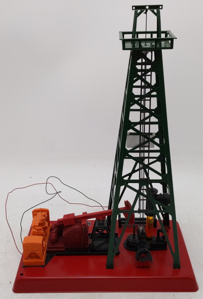 Lionel 455 Vintage O Operating Oil Derrick and Pumper VG