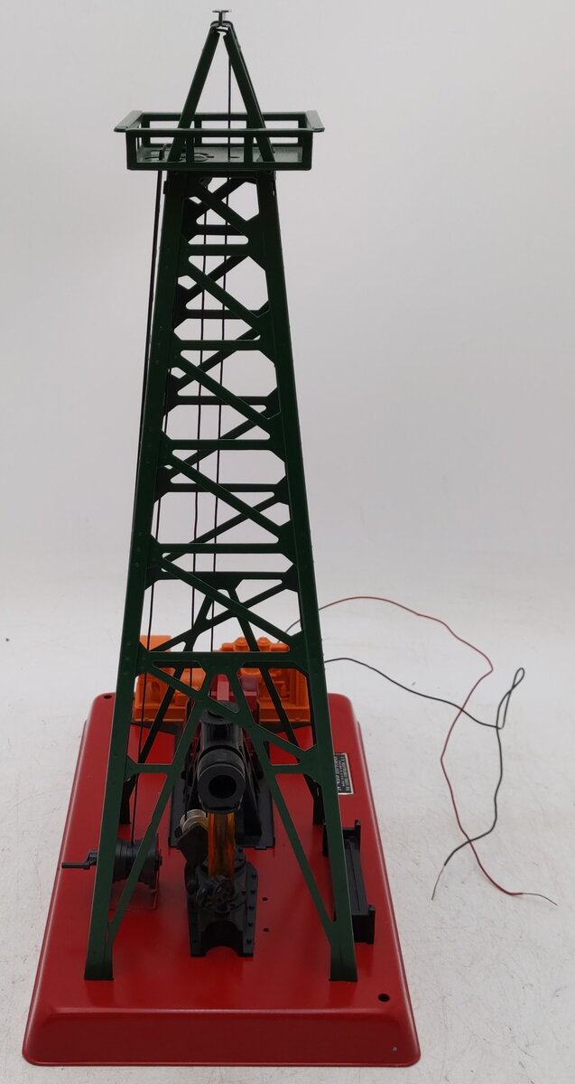 Lionel 455 Vintage O Operating Oil Derrick and Pumper VG