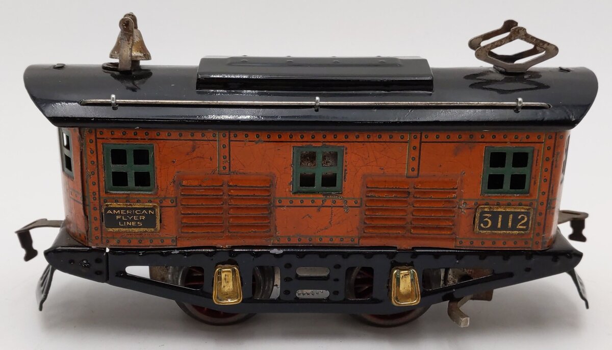 American Flyer 3112 Vintage O AFL Electric Boxcab Prewar Locomotive