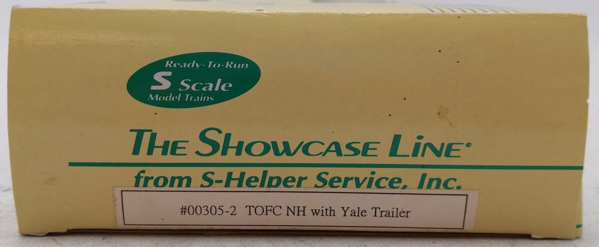 S-Helper 00305-2 S New Haven Flatcar with Yale Trailer EX/Box