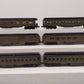 K-Line K-746 O New York Central 17.5" Heavyweight Passenger Cars (Set of 6) EX/Box