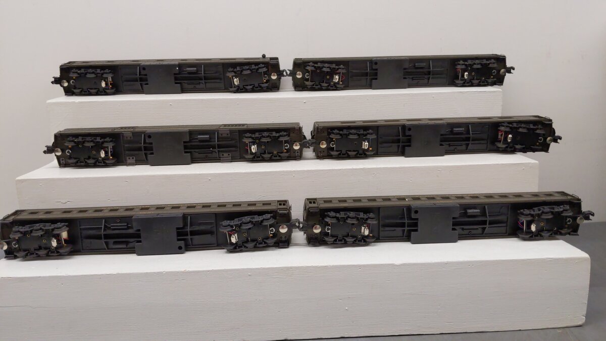 K-Line K-746 O New York Central 17.5" Heavyweight Passenger Cars (Set of 6) EX/Box