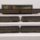 K-Line K-746 O New York Central 17.5" Heavyweight Passenger Cars (Set of 6) EX/Box