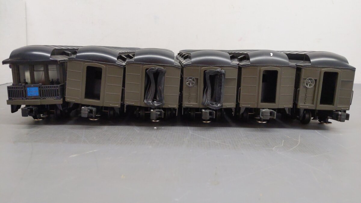 K-Line K-746 O New York Central 17.5" Heavyweight Passenger Cars (Set of 6) EX/Box