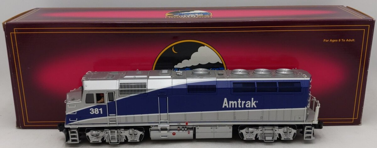 MTH 20-2798-3 Amtrak F40PH Non-Powered Diesel Engine #381 LN/Box