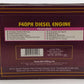 MTH 20-2798-3 Amtrak F40PH Non-Powered Diesel Engine #381 LN/Box