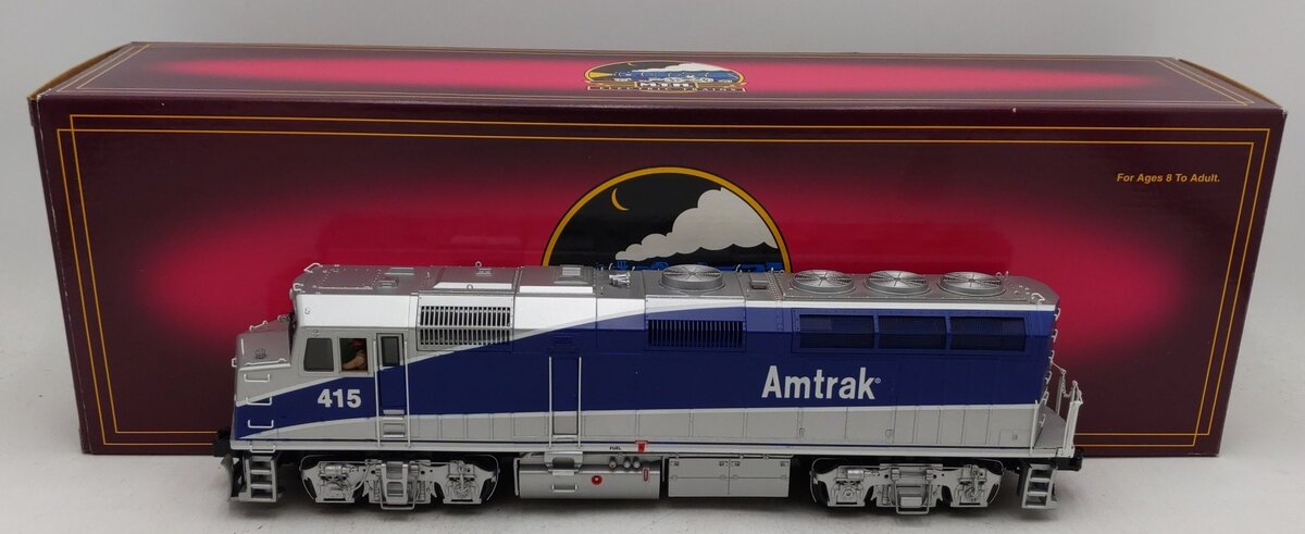 MTH 20-2798-1 Amtrak F40PH Diesel Engine w/Proto-Sound 2.0 #415 EX/Box