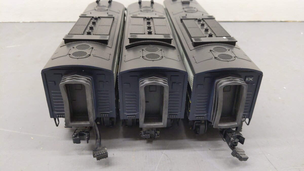 MTH 20-2442-1 O Gauge B&O FT ABA Diesel Engine Set w/PS2 #111/111A/11X EX/Box