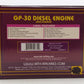 MTH 20-2909-3 O Gauge Baltimore & Ohio GP-30 Diesel Engine (Non-Powered) #6921 EX/Box