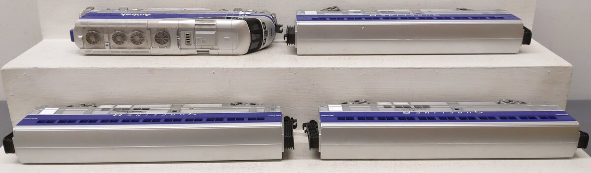 MTH 30-4198-1 Amtrak RailKing F59 Superliner O Gauge Diesel Train Set w/PS2 EX/Box
