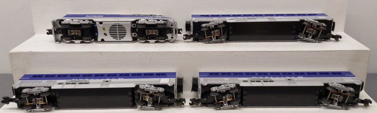 MTH 30-4198-1 Amtrak RailKing F59 Superliner O Gauge Diesel Train Set w/PS2 EX/Box