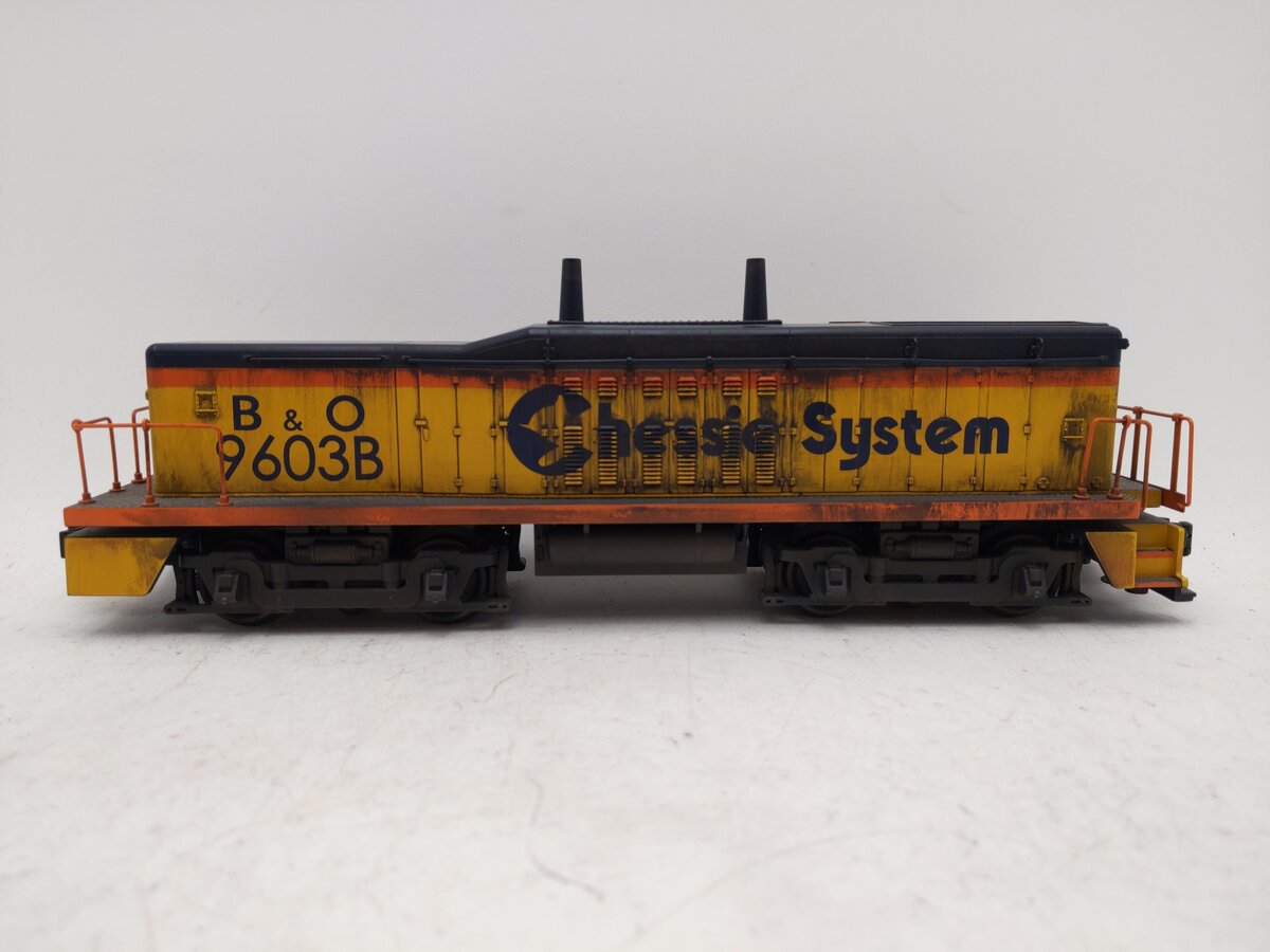 MTH 30-2365-3 Chessie SW-9 Calf Diesel Switcher #9603B EX/Box